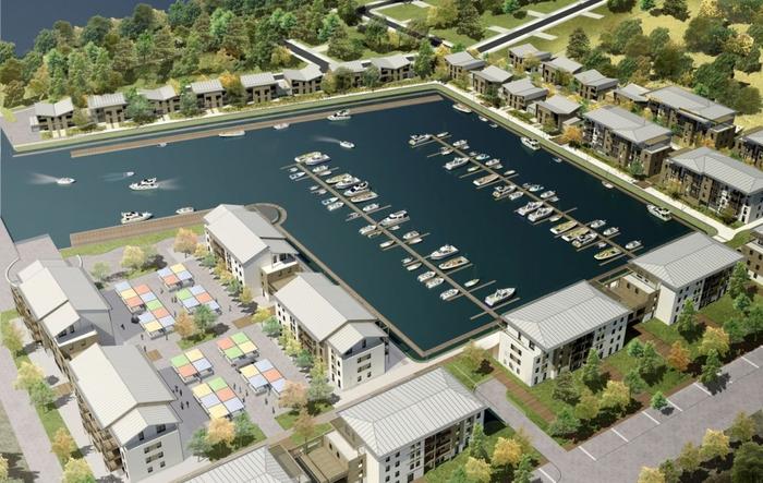 L'Isle-Adam projet urbain aménagement urbain port fluvial